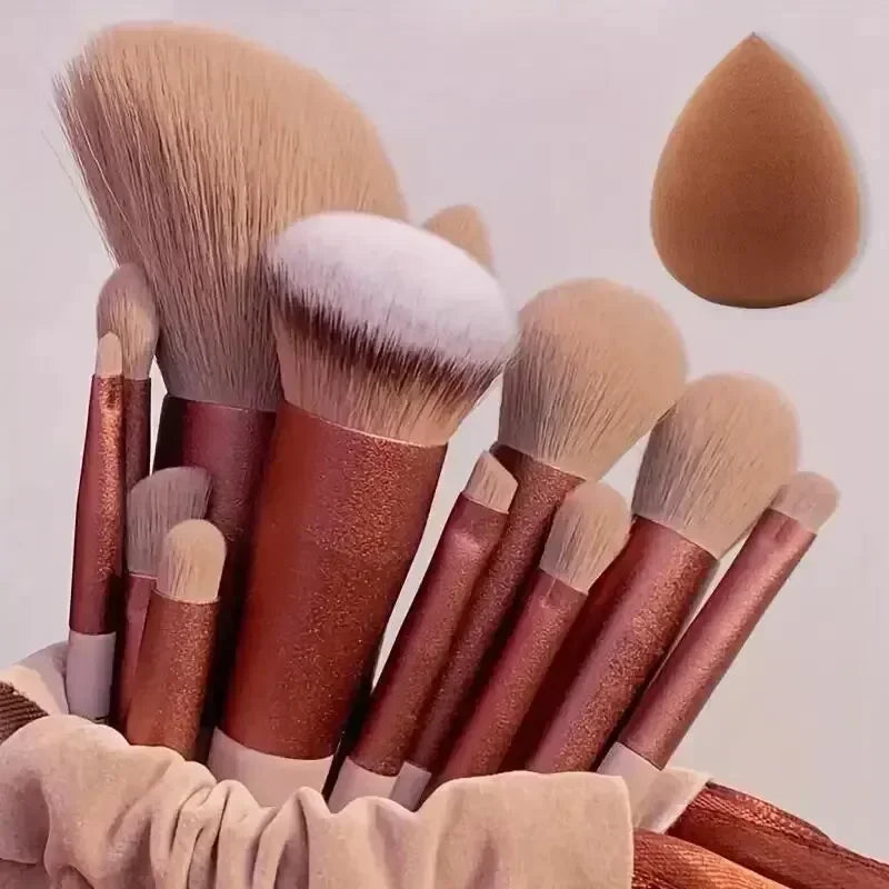 Conjunto de Pincéis para Maquiagem