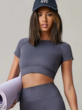 Camiseta Esportiva Feminina Sem Costura