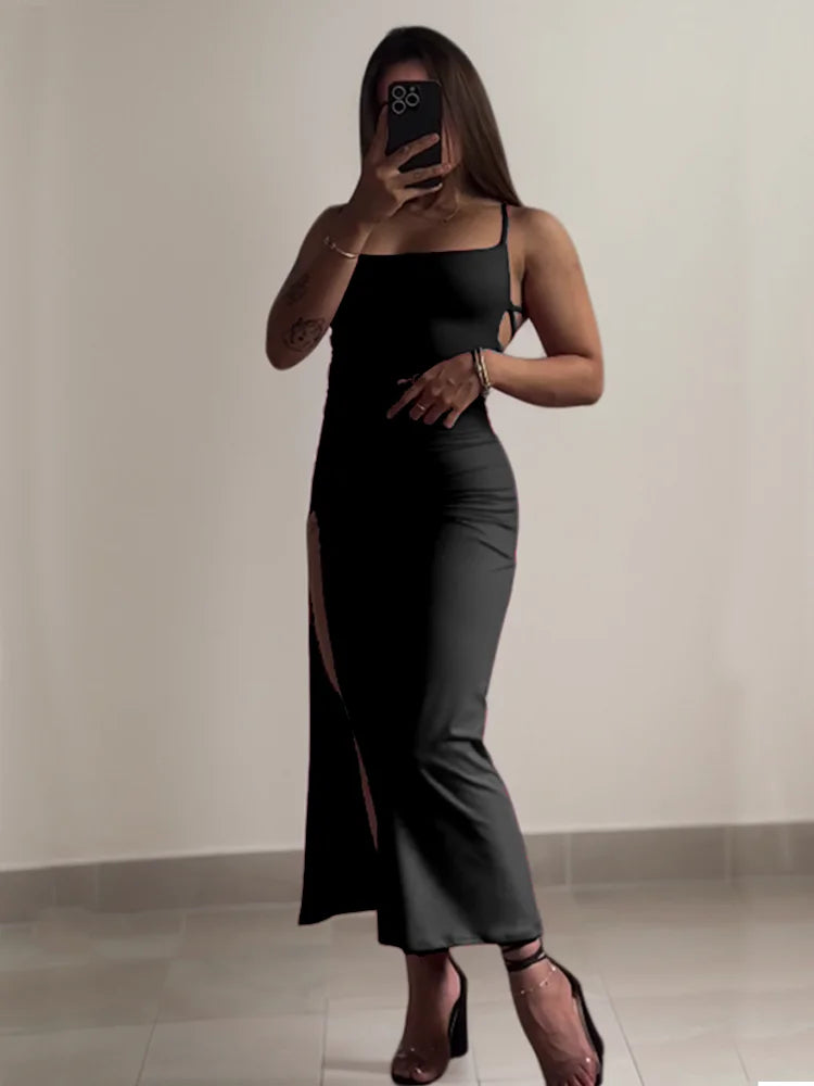 Vestido explosivo de verão, alças finas, alta sensibilidade - Spice Girl