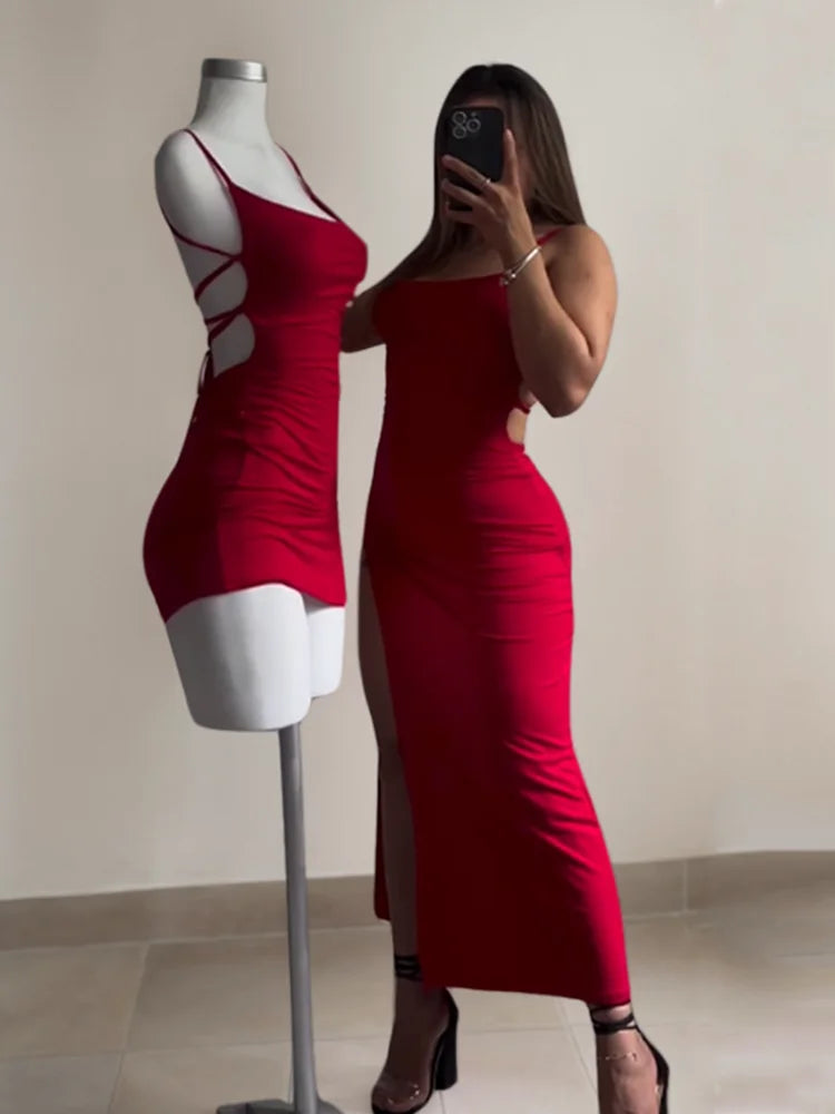 Vestido explosivo de verão, alças finas, alta sensibilidade - Spice Girl