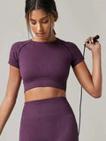 Camiseta Esportiva Feminina Sem Costura