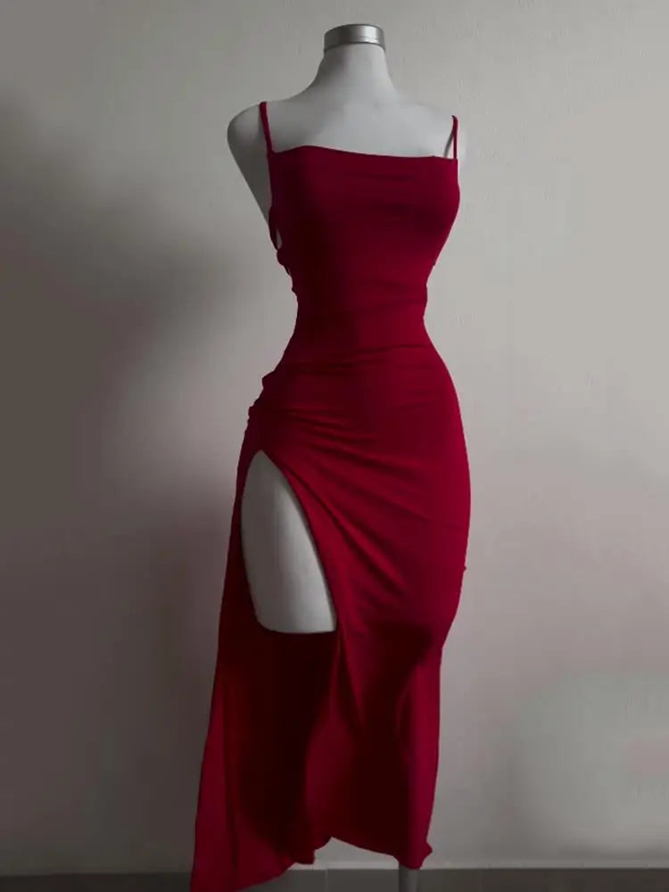 Vestido explosivo de verão, alças finas, alta sensibilidade - Spice Girl